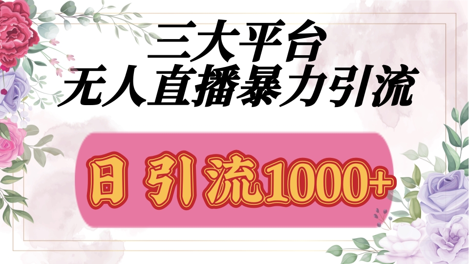 抖音，快手，视频号全平台通用，无人直播引流法，利用图片,模板,整套话术挂机全天支持矩阵操作，无限设备多开，超暴力引流，1000+高质量精准创业粉-艾莉资源