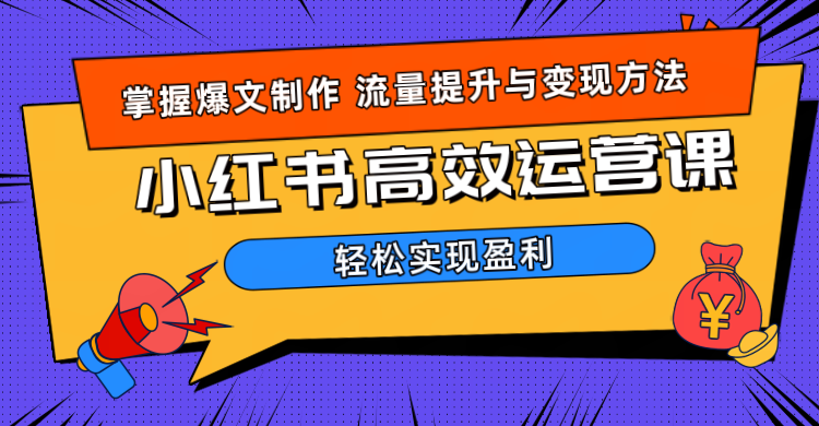 价值980小红书运营操作指南-艾莉资源