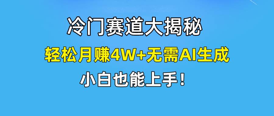 快手无脑搬运冷门赛道视频“仅6个作品 涨粉6万”轻松月赚4W+-艾莉资源