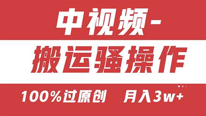 【中视频新思路】双重去重100%过原创，无脑搬运一键多渠道发布，一人可…-艾莉资源