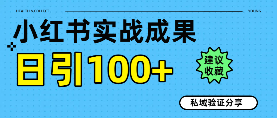 实战成果！小红书图文引流日引100+私域流量经验分享-艾莉资源