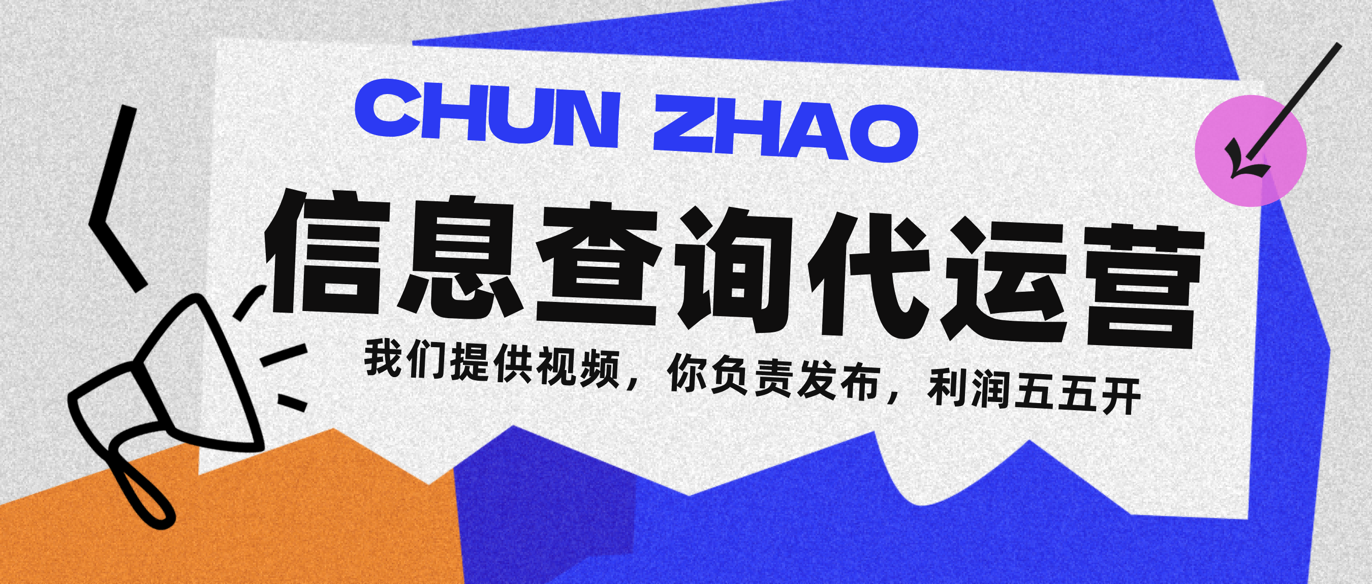 信息查询代运营小众蓝海爆款项目，每天发发视频，单日稳定变现500+-艾莉资源